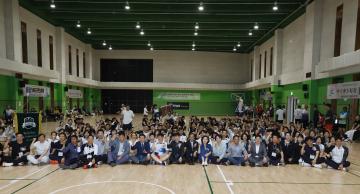 제6회 계양구청 배드민턴 협회장기 대회 참석