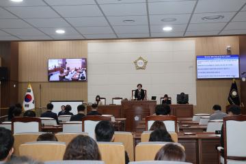 계양구의회, 제264회 임시회 개회