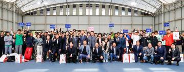 제21회 계양구청장기 테니스대회 참석